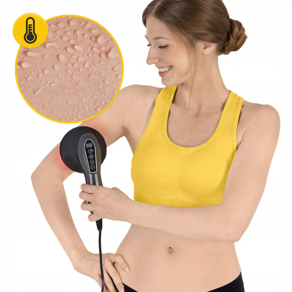 Антицелюлітний ручний масажер для тіла 4FIZJO Body Shaping 4 в 1 4FJ0558 Black (P-5907739319128)