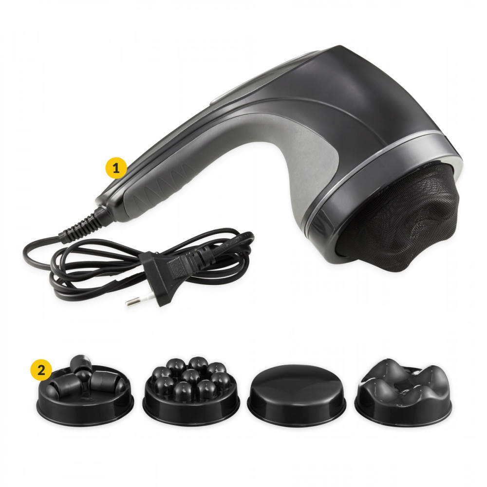 Антицелюлітний ручний масажер для тіла 4FIZJO Body Shaping 4 в 1 4FJ0558 Black (P-5907739319128)