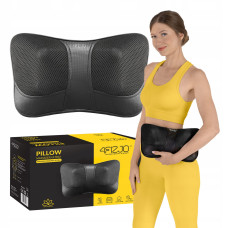 Подушка-массажер 4FIZJO Shiatsu Ultra+ 4FJ0560 Black (P-5907739319173)