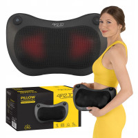 Подушка-масажер 4FIZJO Shiatsu Pro+ 4FJ0562 Black (P-5907739319159)