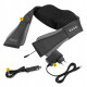Накидка-масажер 4FIZJO Shiatsu Pro+ для шиї та спини 4FJ0564 Black/Grey (P-5907739319067)