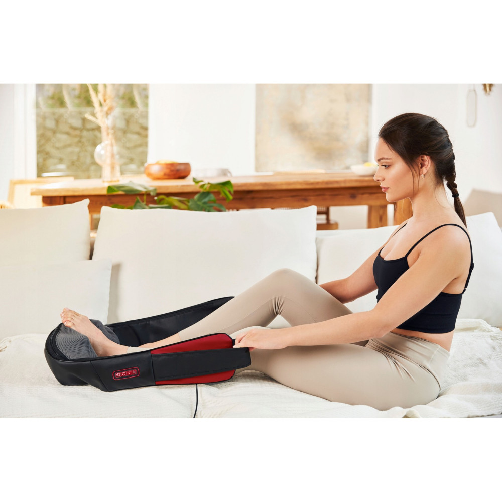 Накидка-масажер 4FIZJO Shiatsu Pro+ для шиї та спини 4FJ0565 Black/Red (P-5907739319074)