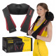 Накидка-масажер 4FIZJO Shiatsu Pro+ для шиї та спини 4FJ0565 Black/Red (P-5907739319074)