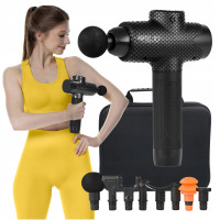 Ручной перкуссионный массажер 4FIZJO Massage Gun Evo 30 Вт (массажный пистолет) 4FJ0591 (P-5907739319920)