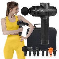 Ручной перкуссионный массажер 4FIZJO Massage Gun Evo 30 Вт (массажный пистолет) 4FJ0591 (P-5907739319920)