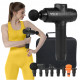 Ручний перкусійний масажер 4FIZJO Massage Gun Evo 30 Вт (масажний пістолет) 4FJ0591 (P-5907739319920)