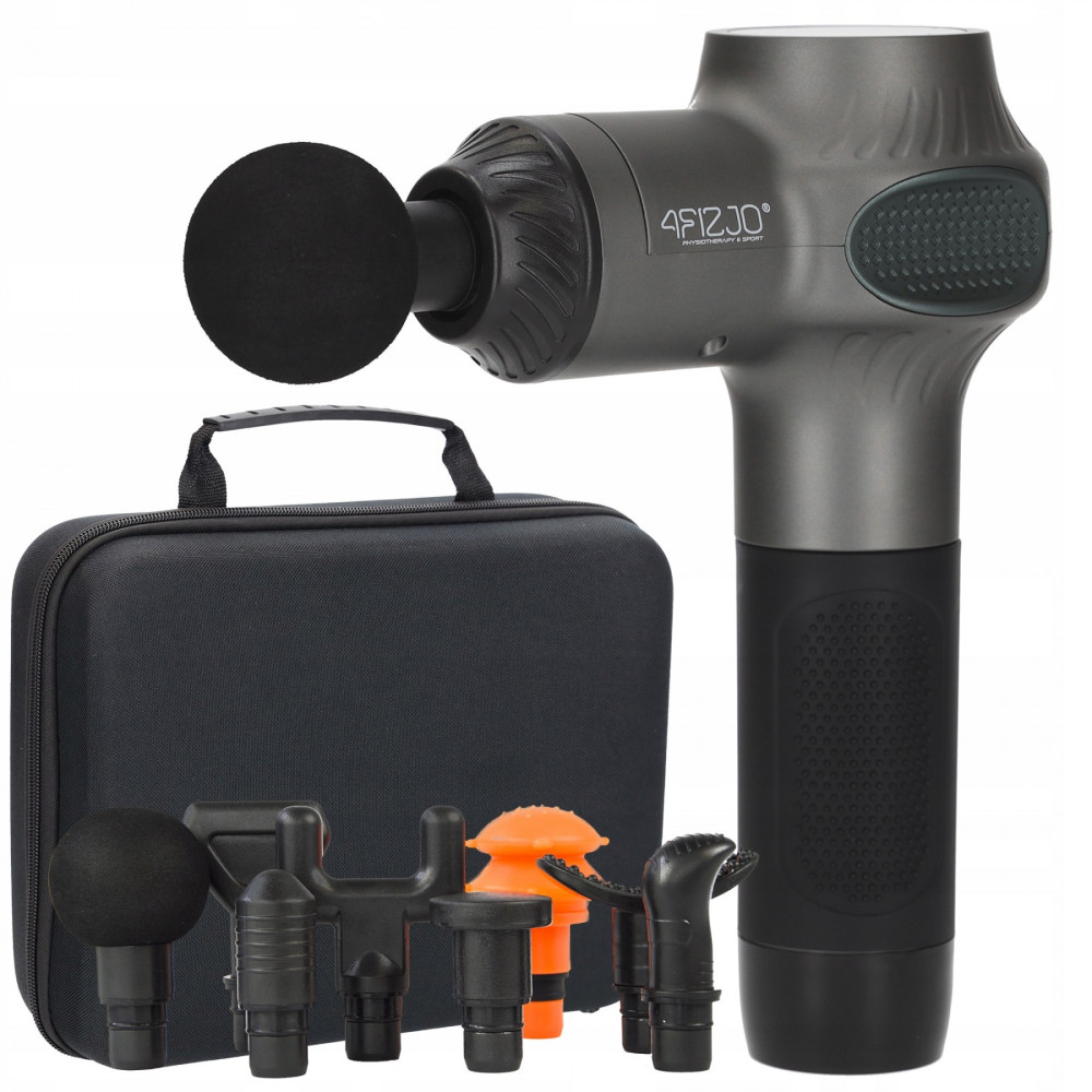 Ручний перкусійний масажер 4FIZJO Massage Gun Active 30 Вт (масажний пістолет) 4FJ0592 (P-5907739319937)