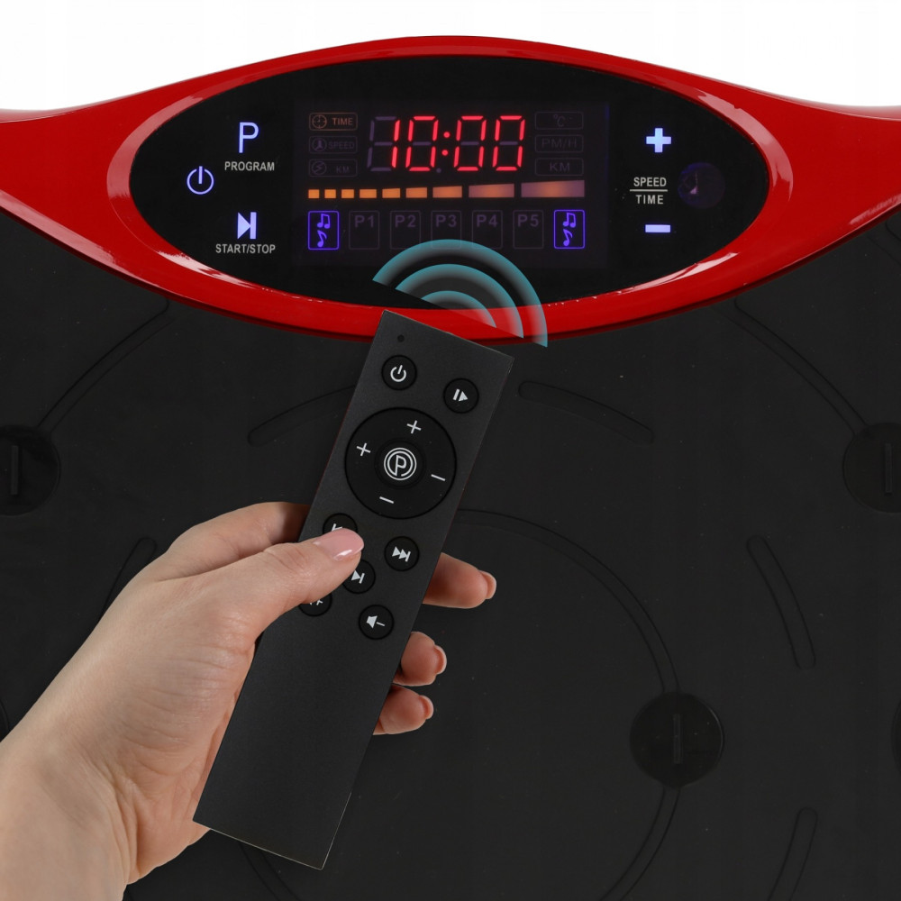 Віброплатформа для тренувань 4FIZJO Ultra+ з пультом та еспандерами 4FJ0593 (P-5905973401531)