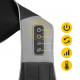 Накидка-масажер 4FIZJO Shiatsu Ultra+ для шиї та спини, акумуляторна 4FJ0611 Black/Grey (P-5907739319098)