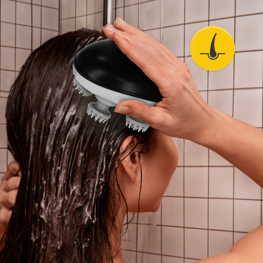 Электрический массажер для головы 4FIZJO Smart Head Massager 4FJ0620 Black (P-5907739319517)