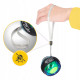 Тренажер для кисті та зап'ятстя 4FIZJO Power Ball гіроскопічний Blue/Yellow (P-5905973402224)