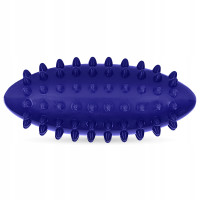 М'яч масажний огірок 4FIZJO Spike Bean 11.5 x 5 см Blue (P-5905973403306)