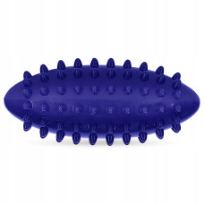 Мяч массажный огурец 4FIZJO Spike Bean 11.5 x 5 см Blue (P-5905973403306)