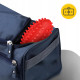 Мяч массажный огурец 4FIZJO Spike Bean 11.5 x 5 см Red (P-5905973403313)