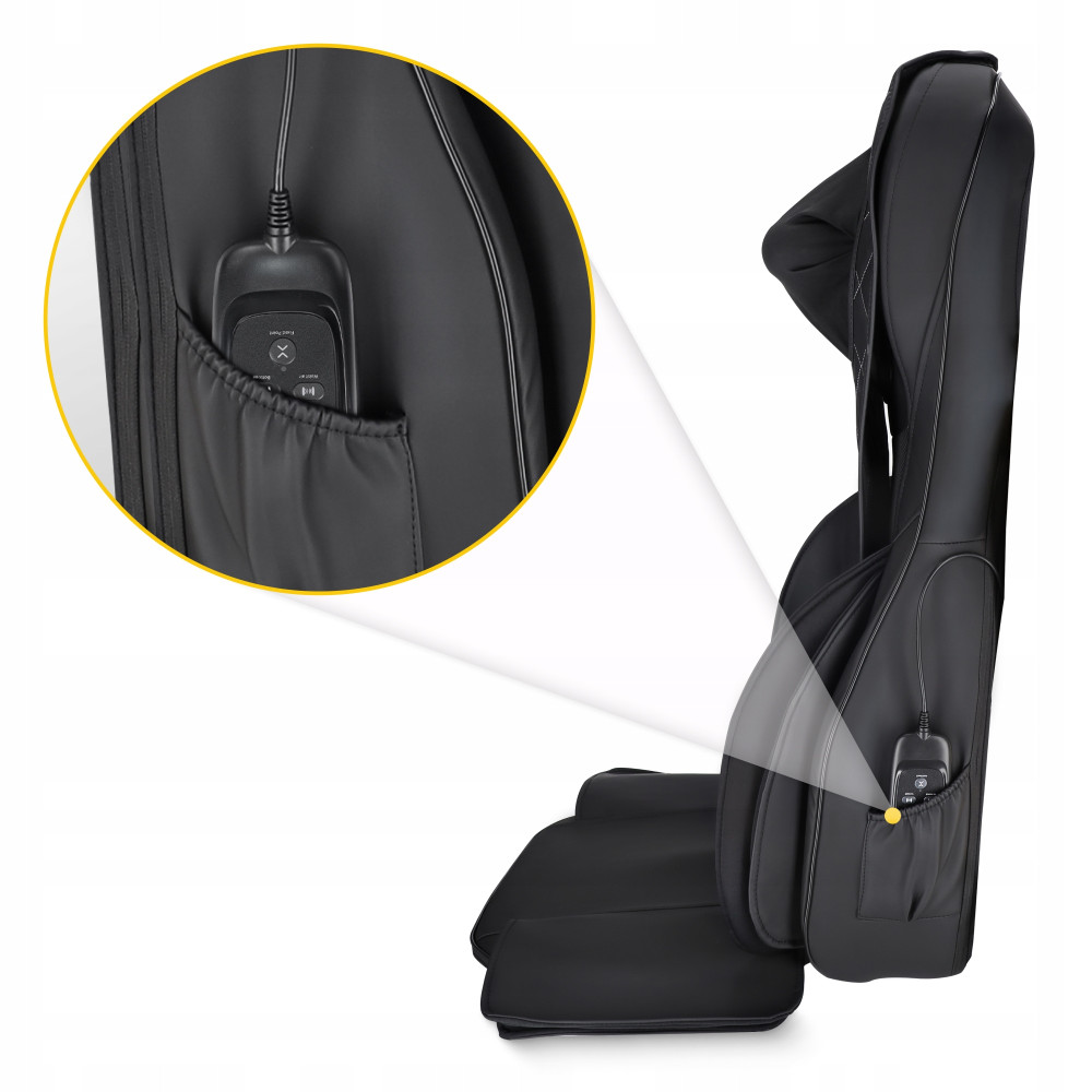 Массажная накидка 4FIZJO Shiatsu многофункциональная, с подогревом Black (P-5905973403528)