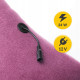Подушка-массажер 4FIZJO Shiatsu Lite Violet (P-5905973404129)