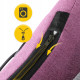 Подушка-массажер 4FIZJO Shiatsu Lite Violet (P-5905973404129)