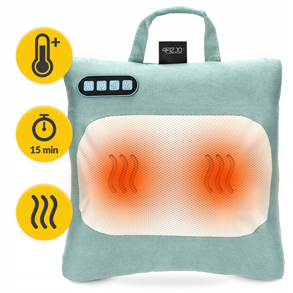Подушка-масажер 4FIZJO Shiatsu Lite Green (P-5905973404143)