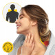 Накидка-масажер 4FIZJO Shiatsu Evo+ для шиї та спини, акумуляторний Grey (P-5905973404150)