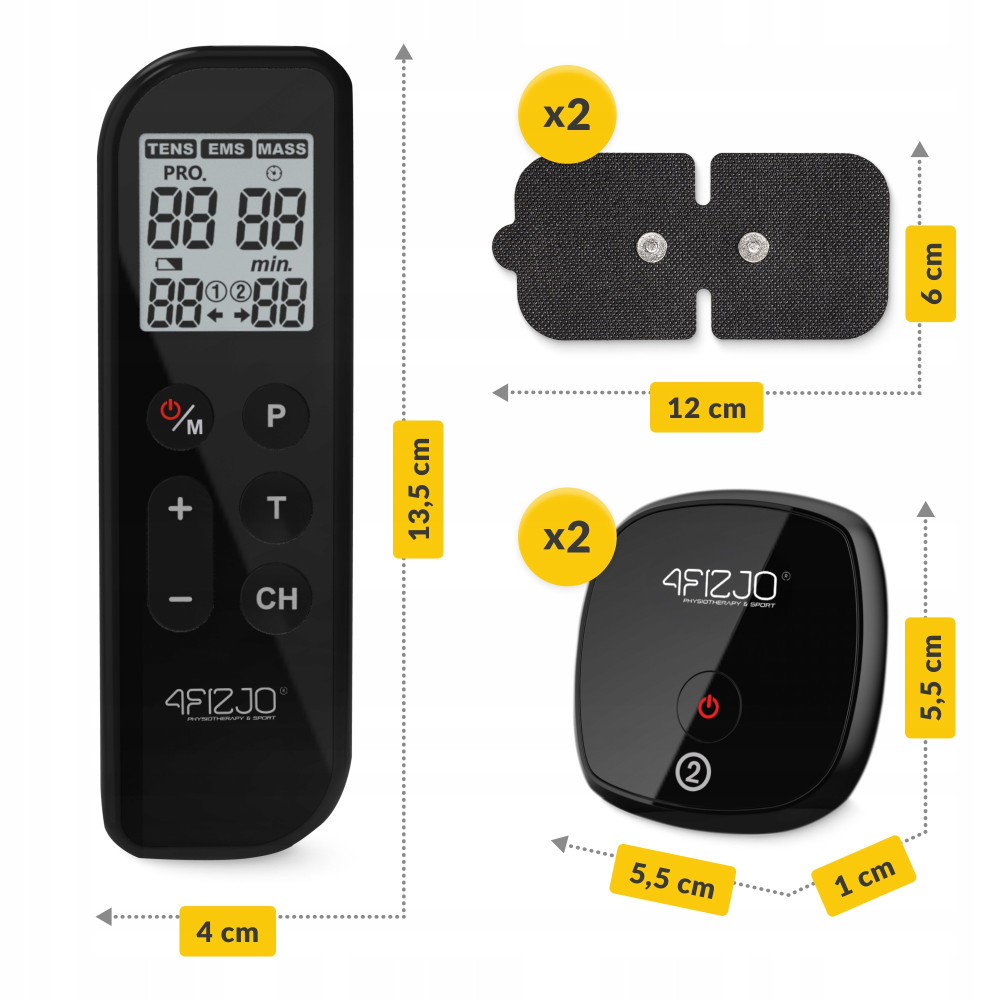 Аппарат для электростимуляции мышц 4FIZJO Combo EVO 3 в 1 (P-5905973404389)