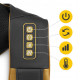 Накидка-масажер 4FIZJO Shiatsu Pro+ для шиї та спини Black/Gold (P-5907739312358)