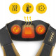 Накидка-масажер 4FIZJO Shiatsu Pro+ для шиї та спини Black/Gold (P-5907739312358)