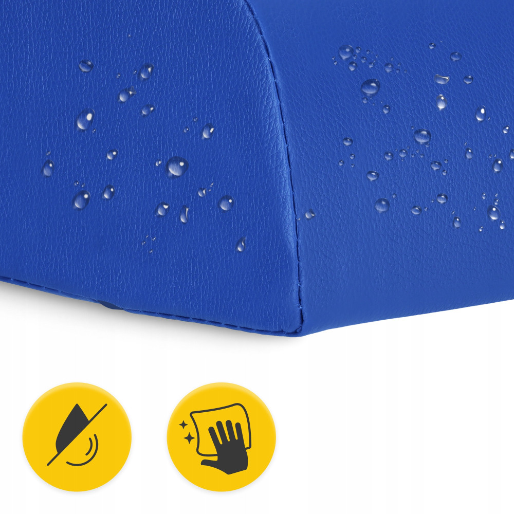 Полувалік для реабілітації та масажу 4FIZJO 60 x 30 x 15 Blue (P-5905973402927)