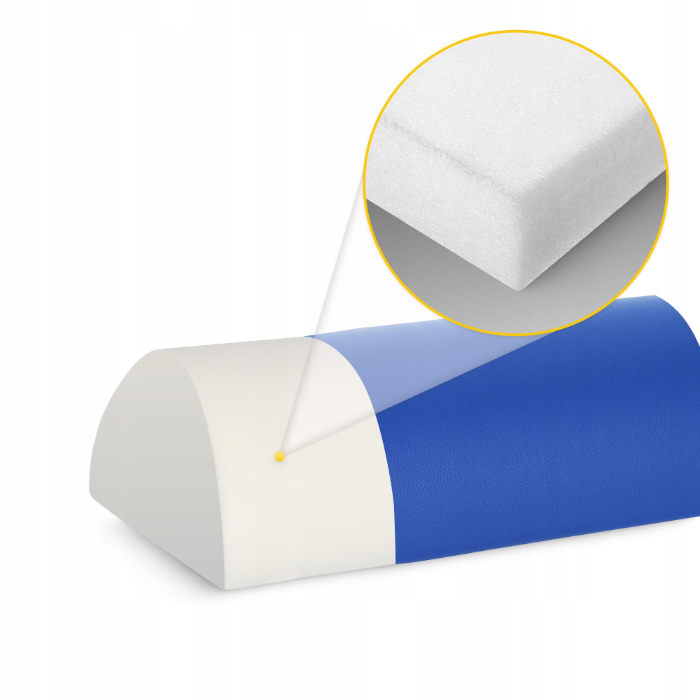 Полувалік для реабілітації та масажу 4FIZJO 60 x 30 x 15 Blue (P-5905973402927)