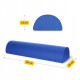 Полувалік для реабілітації та масажу 4FIZJO 60 x 18 x 12 Blue (P-5905973402934)