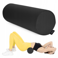 Валік для реабілітації та масажу 4FIZJO 60 x 20 см Black (P-5905973402972)
