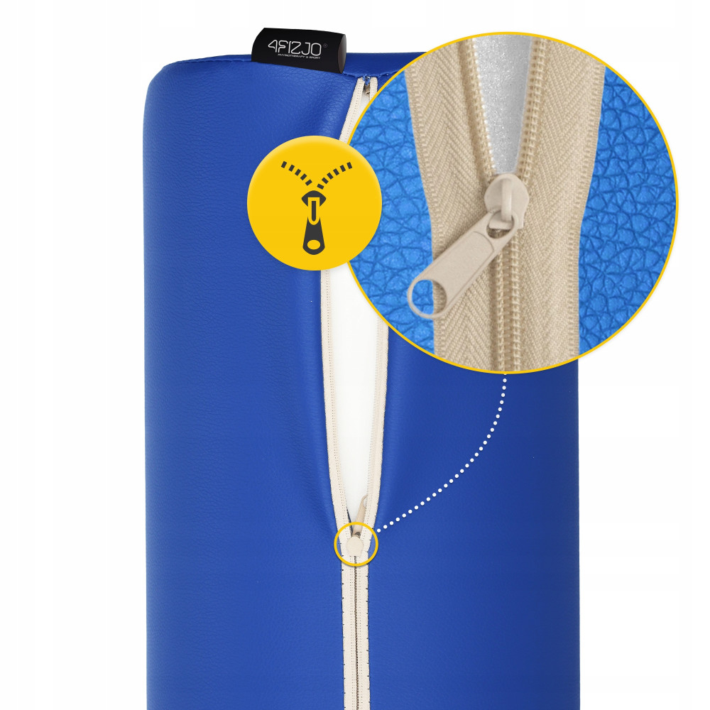 Валик для реабілітації та масажу 4FIZJO 60 x 20 см Blue (P-5905973402989)