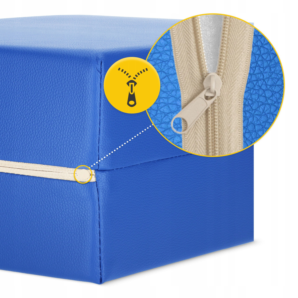 Блок для реабілітації та масажу 4FIZJO 40 x 30 x 15 см Blue (P-5905973403016)
