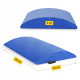 Полувалік для реабілітації та масажу 4FIZJO 40 x 25 x 5 Blue (P-5905973403061)