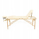 Массажный стол складной 4FIZJO Massage Table Wood W60 Beige TABLEW60BEIGE (P-5907739318350)