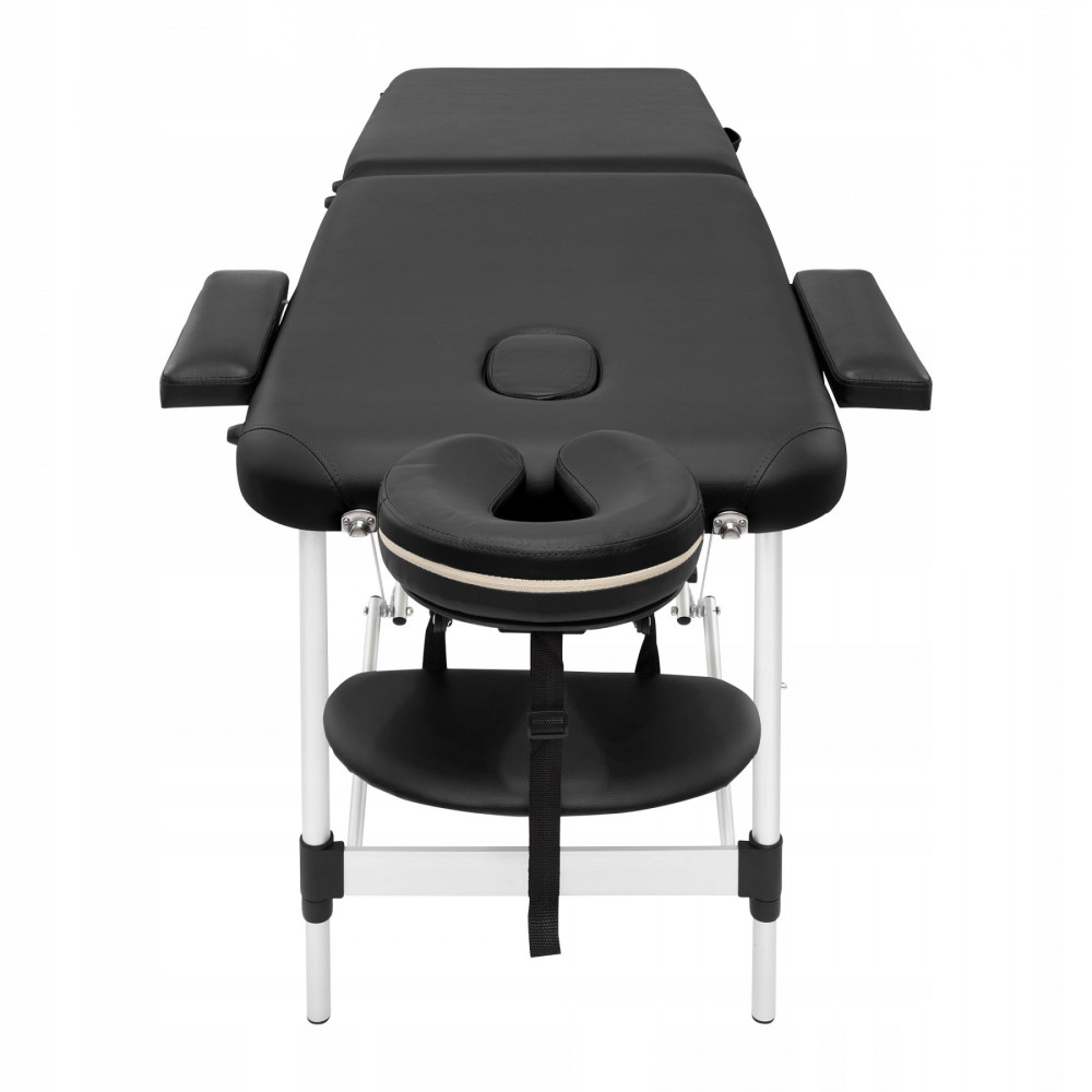 Масажний стіл складаний 4FIZJO Massage Table Alu W60 Black TABLEW60BLACK (P-5907739318374)