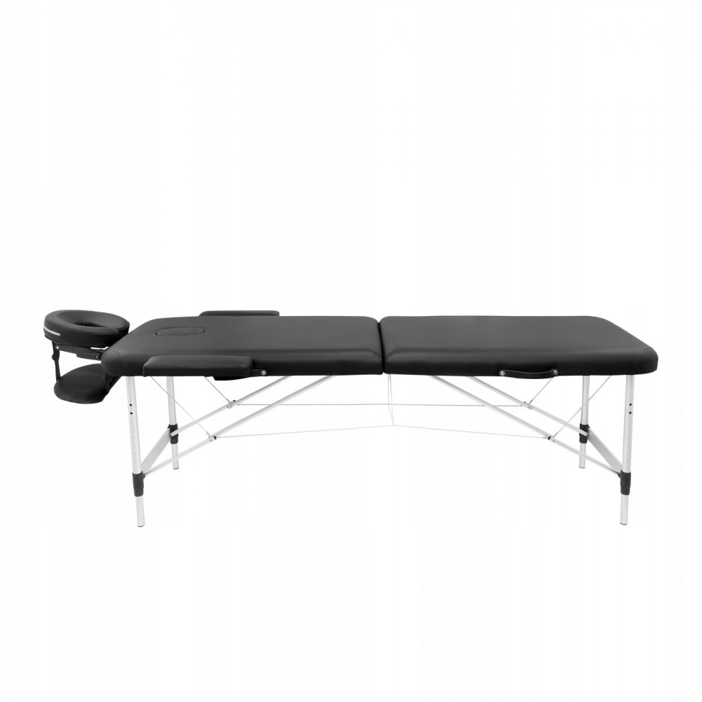 Масажний стіл складаний 4FIZJO Massage Table Alu W60 Black TABLEW60BLACK (P-5907739318374)