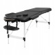 Масажний стіл складаний 4FIZJO Massage Table Alu W60 Black TABLEW60BLACK (P-5907739318374)