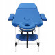 Массажный стол складной 4FIZJO Massage Table Alu W60 Blue TABLEW60BLUE (P-5907739318404)