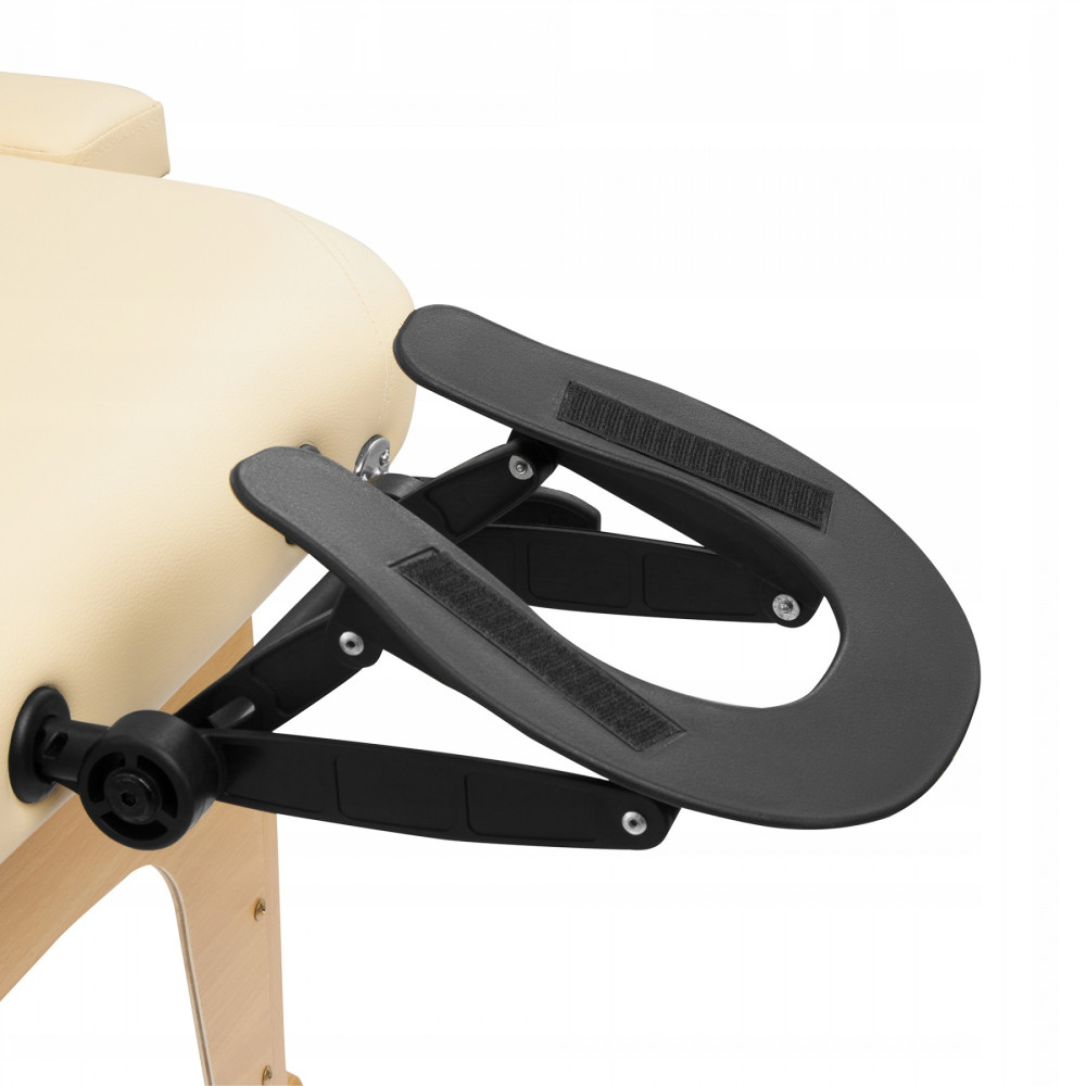 Массажный стол складной 4FIZJO Massage Table Wood W70 Beige TABLEW70BEIGE (P-5907739318343)