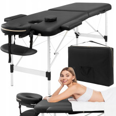 Массажный стол складной 4FIZJO Massage Table Alu W70 Black TABLEW70BLACK (P-5907739318398)