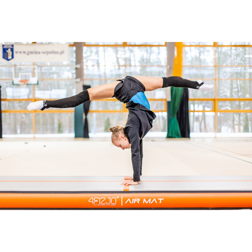 Мат гімнастичний надувний 4FIZJO Air Track Mat 400 x 100 x 15 см 4FJ0367 (P-5907739311788)