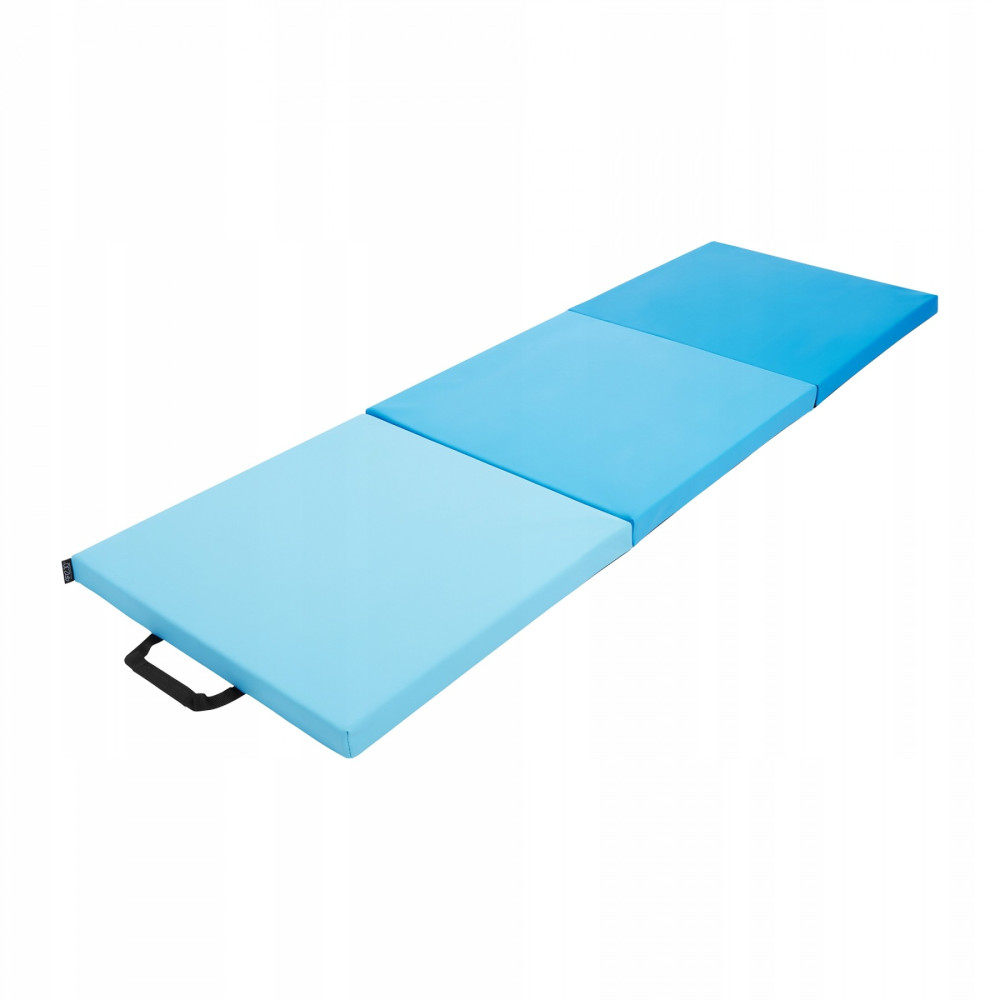 Мат гімнастичний складаний 4FIZJO 180 x 60 x 5 см 4FJ0570 Blue/Sky Blue (P-5907739319685)