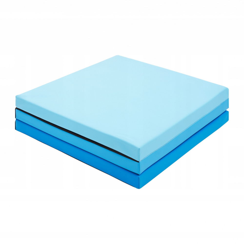 Мат гімнастичний складаний 4FIZJO 180 x 60 x 5 см 4FJ0570 Blue/Sky Blue (P-5907739319685)