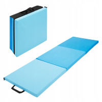Мат гимнастический складной 4FIZJO 180 x 60 x 5 см 4FJ0570 Blue/Sky Blue (P-5907739319685)