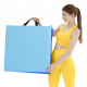 Мат гімнастичний складаний 4FIZJO 180 x 60 x 5 см 4FJ0570 Blue/Sky Blue (P-5907739319685)