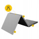 Мат гімнастичний складаний 4FIZJO 180 x 60 x 5 см 4FJ0571 Black/Grey (P-5907739319692)