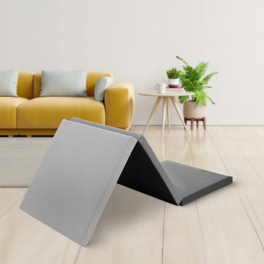 Мат гімнастичний складаний 4FIZJO 180 x 60 x 5 см 4FJ0571 Black/Grey (P-5907739319692)