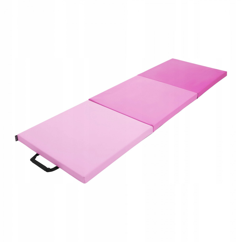 Мат гімнастичний складаний 4FIZJO 180 x 60 x 5 см 4FJ0572 Pink/Light Pink (P-5907739319678)