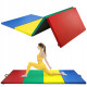 Мат гімнастичний складаний 4FIZJO XL 240 x 120 x 5 см Multicolor (P-5905973402774)