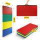 Мат гімнастичний складаний 4FIZJO XL 240 x 120 x 5 см Multicolor (P-5905973402774)